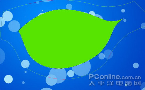 Photoshop教程:鼠绘清新简约露珠绿叶壁纸 Photoshop教程:鼠绘清新简约露珠绿叶壁纸