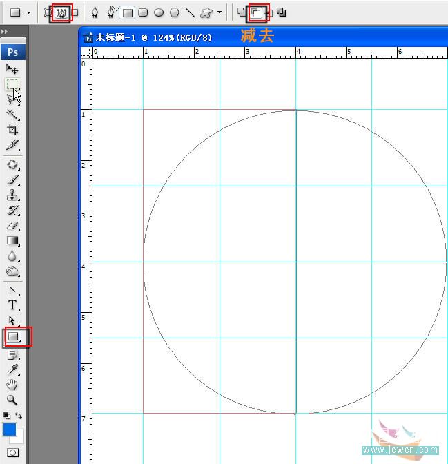 Photoshop初学者实例教程:巧用形状路径编辑法做太极图_教程网