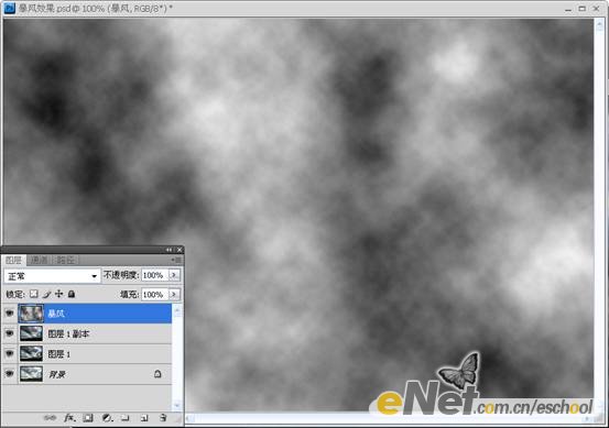 Photoshop教程:打造雷电交加暴风雨场景效果