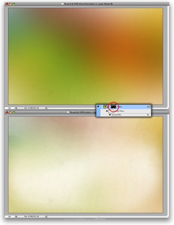 Photoshop创意教程:打造潮流凹印文字艺术壁纸