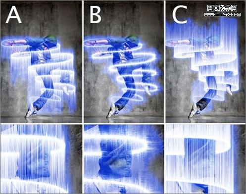 Photoshop制作动感光线舞步特效_www.knowsky.com(2)