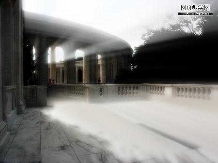 Photoshop径向模糊制作阳光透射图_www.knowsky.com
