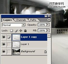 Photoshop径向模糊制作阳光透射图_www.knowsky.com