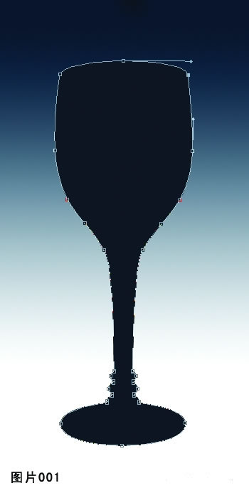 Photoshop打造质感逼真玻璃酒杯_www.knowsky.com