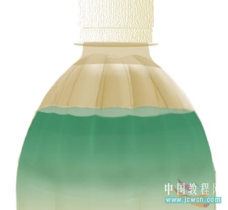Photoshop鼠绘教程:绘制康师傅茉莉清茶图解_www.knowsky.com