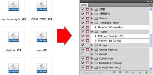 Photoshop“机械化” 明明白白“动作”_www.knowsky.com