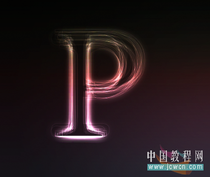 Photoshop教程:简单制作漂亮高光流线光效字效果_www.knowsky.com