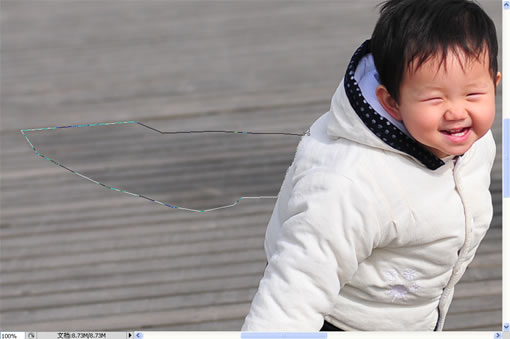 Photoshop CS4教程:去除照片上无用的非主体元素_www.knowsky.com