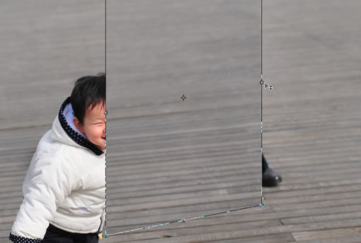 Photoshop CS4教程:去除照片上无用的非主体元素_www.knowsky.com