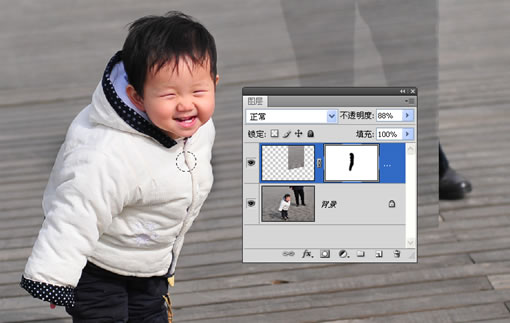 Photoshop CS4教程:去除照片上无用的非主体元素_www.knowsky.com