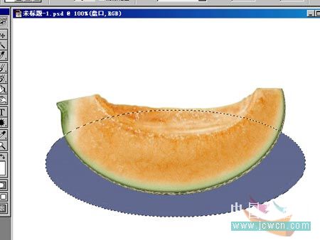 Photoshop鼠绘教程:绘制一盆可口的哈密瓜_www.knowsky.com