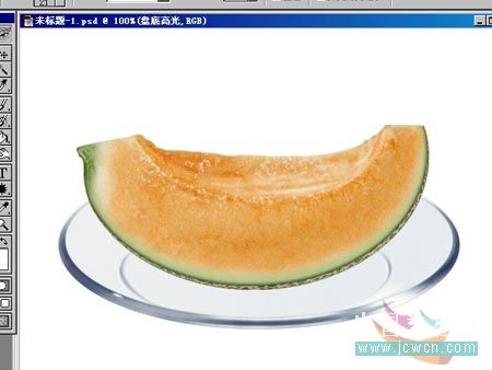 Photoshop鼠绘教程:绘制一盆可口的哈密瓜_www.knowsky.com