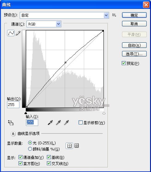 Photoshop调色教程:调出春天绿基调的美女_www.knowsky.com
