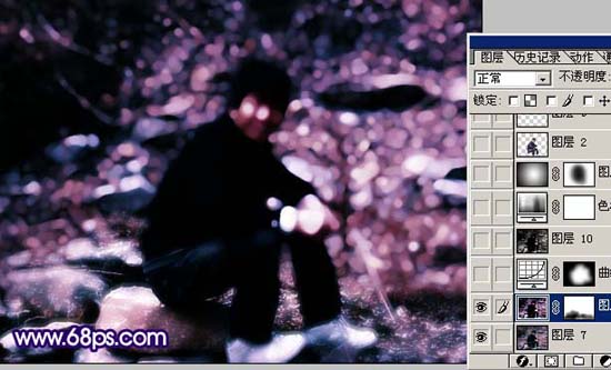 Photoshop给帅哥照片换上绚丽的蓝色背景_www.knowsky.com