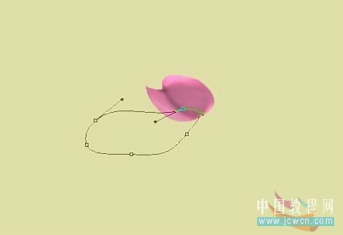 Photoshop鼠绘教程:绘制亭亭玉立的荷花_www.knowsky.com