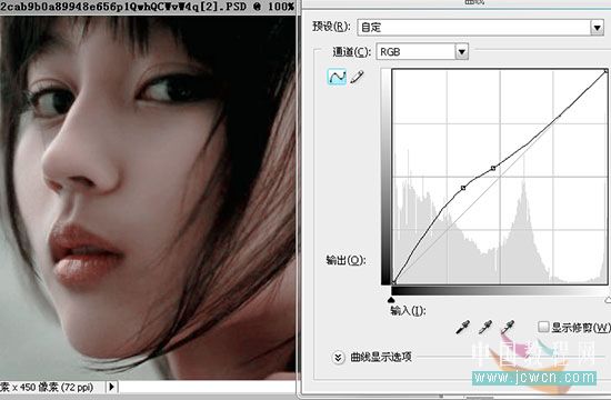 Photoshop后期教程:综合运用调整偏色图,让MM靓丽起来_www.knowsky.com