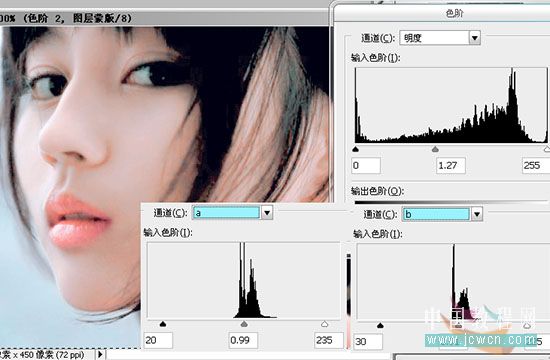 Photoshop后期教程:综合运用调整偏色图,让MM靓丽起来_www.knowsky.com