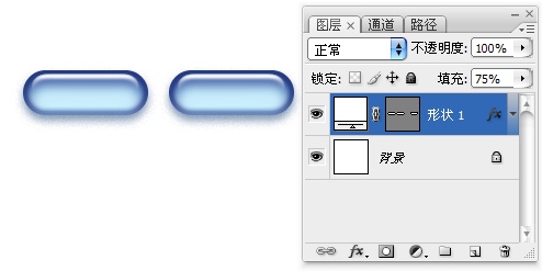 绘制一系列的设置后,按钮图层变为形状函数的图形.matlab质感水晶经过图片