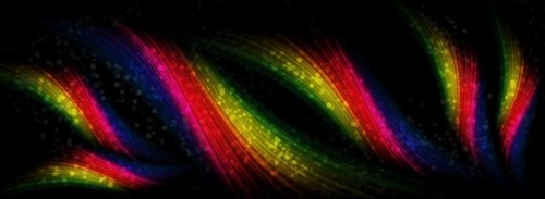 使用Photoshop制作优雅的抽象光谱线_www.knowsky.com