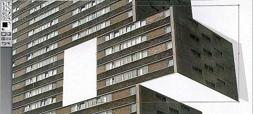 Photoshop教程:透视训练之切割大楼