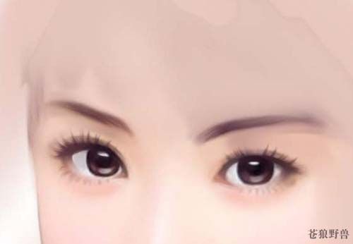 Photoshop人物鼠绘之甜美的情侣篇