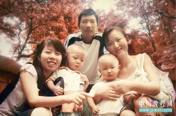 Photoshop调色教程:简单调出照片的黄橙色调
