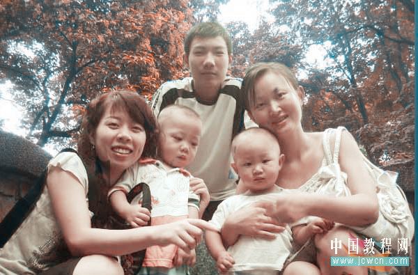 Photoshop调色教程:简单调出照片的黄橙色调
