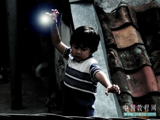 Photoshop教程：打造超能力之电光能量球特效