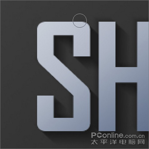 Photoshop教程:三维立体字实例说光影透视
