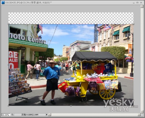 Photoshop CS4强悍无损裁边 精彩不留遗憾