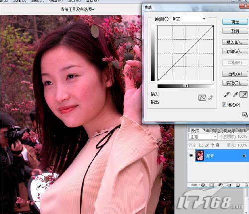 图2 Photoshop曲线工具