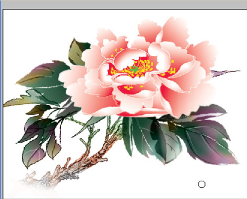 Photoshop教程:工笔国画牡丹绘制技法