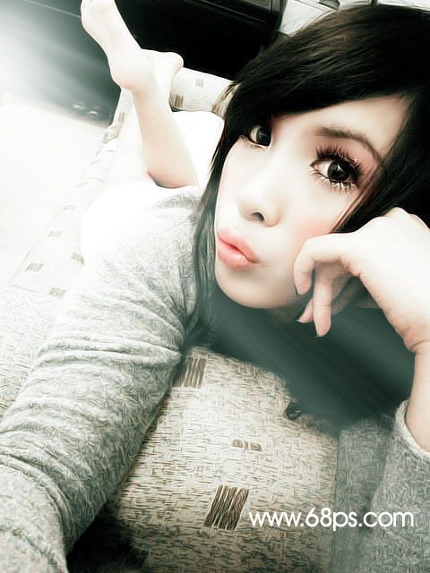 妙用Photoshop制作淡色非主流效果