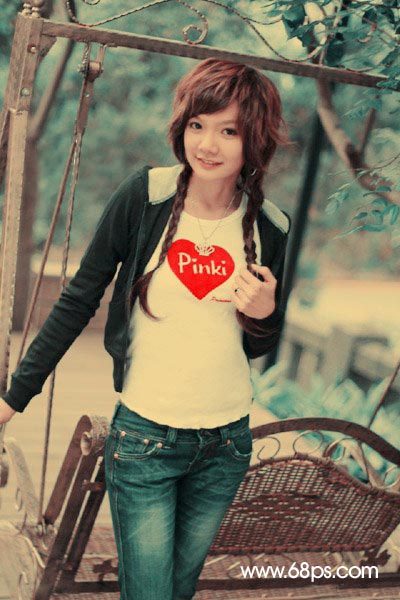 Photoshop调色:非常酷的一种MM特效