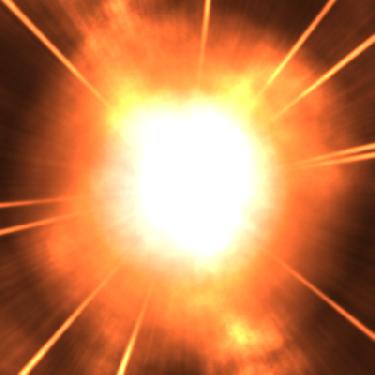 Photoshop快速制作爆炸特效