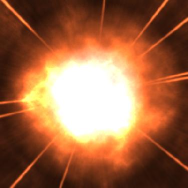 Photoshop快速制作爆炸特效