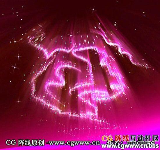 Photoshop打造绚丽极光