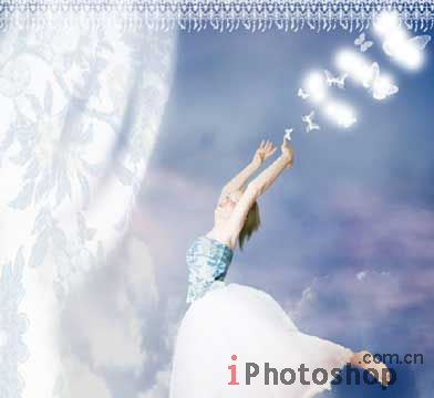 领略国外Photoshop设计师大作:云裳芭蕾