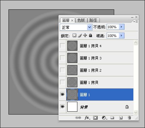 Photoshop制作涟漪动画效果