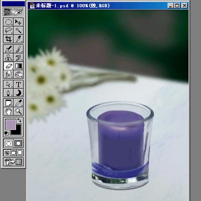 利用Photoshop打造温馨烛光特效