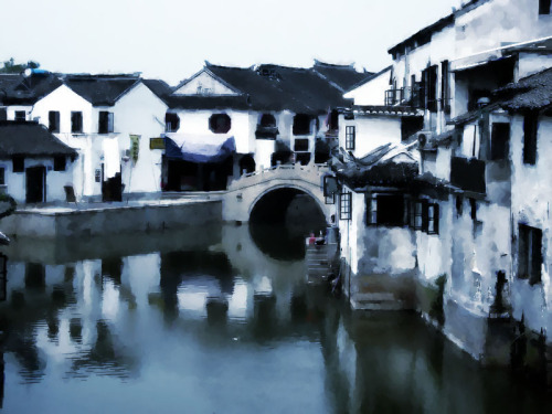 Photoshop另类方法处理照片为水彩特效