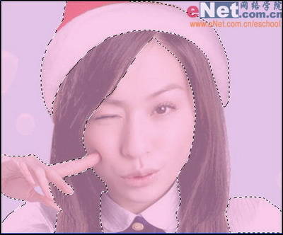 Photoshop制作美丽的圣诞大头贴