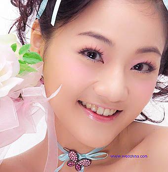 Photoshop通道巧为美女照片做美容