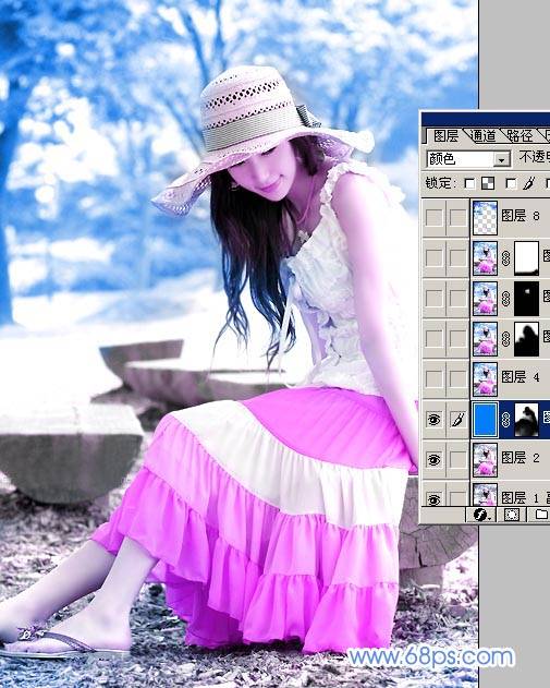 Photoshop轻松调出照片的阳光色彩