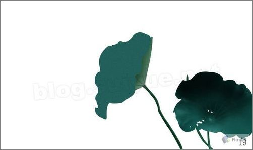 Photoshop鼠绘实例:精美荷花