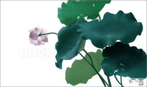 Photoshop鼠绘实例:精美荷花