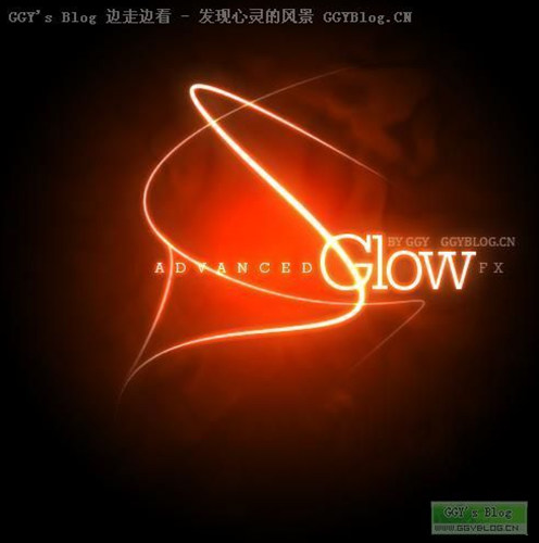 Photoshop打造极具视觉冲击的光晕文字