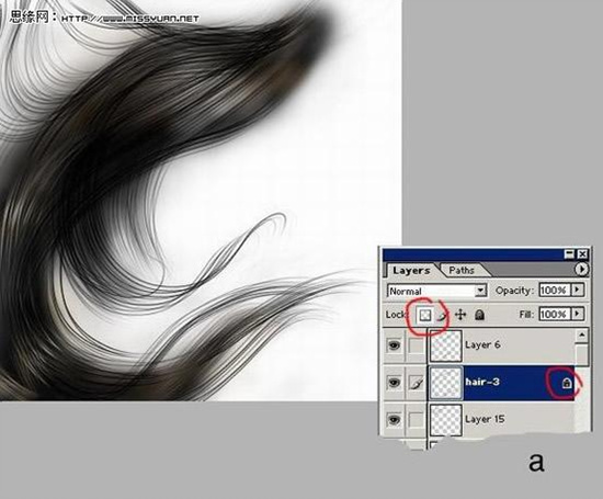详细教程:Photoshop头发精细制作
