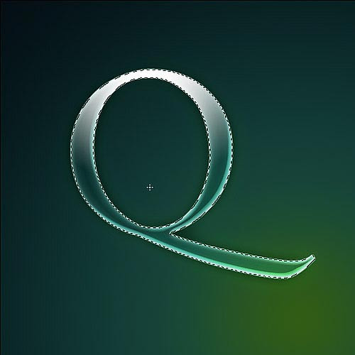 用Photoshop打造vista文字特效