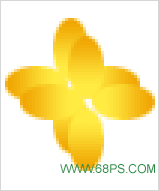 Photoshop 制作卡通鲜花文字